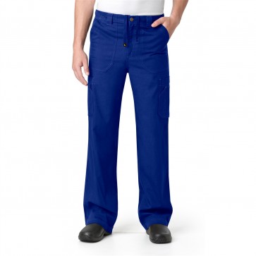 CARHARTT MEN'S MULTI-POCKET CARGO RIPSTOP PANT IN GALAXY BLUE