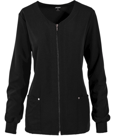 Jockey Scrubs Classic Zip Front Warm-Up Jacket