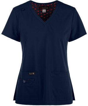 koi Basics Becca V-Neck Scrub Top