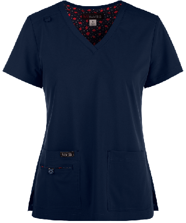koi Basics Becca V-Neck Scrub Top