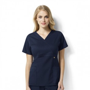 WONDERWINK SCRUBS NEXT ELIZABETH MOCK WRAP TOP