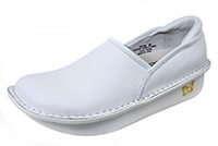 ALEGRIA DEBRA WHITE LEATHER