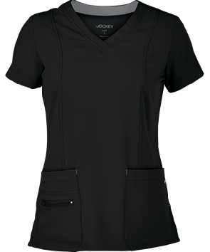 Jockey Scrubs Modern Crossover V-Neck Scrub Top