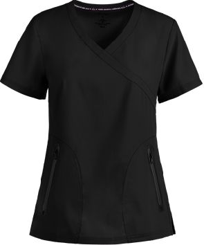 koi Lite™ Scrubs Utility Mock Wrap Top
