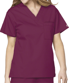 WonderWink WonderWORK Scrubs Unisex V-Neck Top